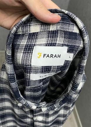 Клетчатая рубашка от бренда farah5 фото