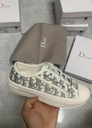 Кеды в стиле dior