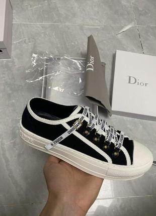 Кеды в стиле dior