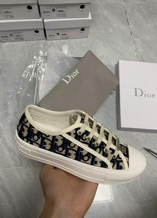 Кеды в стиле dior