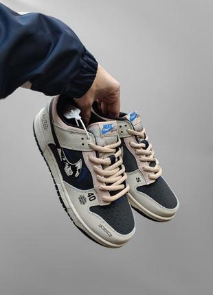 Чоловічі кросівки nike sb dunk low x stussy 40th7 фото