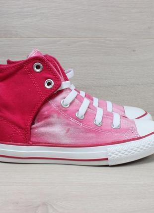 Високі кеди для дівчинки converse all star оригінал, розмір 32