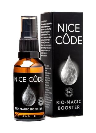 Спрей для обличчя bio-magic booster для посилюючого ефекту масок nice code