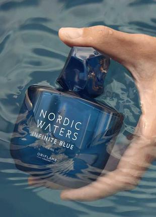 Чоловіча парфумована вода nordic waters infinite blue 75мл