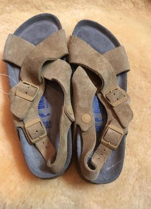 #22 birkenstock босоніжки оригінал замша4 фото