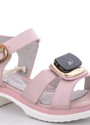 Детские розовые босоножки для девочки, 26-31р