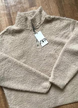 Світшот шерпа zara (р. xl)