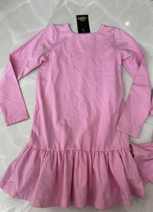 Деткое платье, платье детское, розовое платье, платье розовое детское, платье в садик, яркое платье7 фото