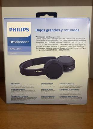 Оригінальні повсякденні бездротові навушники philips tah42056 фото