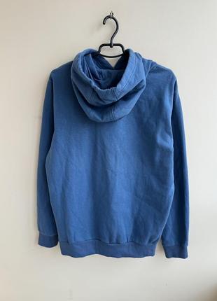 Kappa кофта худі светр байка чоловічий m l синій блакитний6 фото