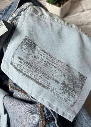 Чоловічі класичні джинси levis 501 blue stonewash original 34/307 фото