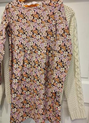 Сукня в квітковий принт h&m 5