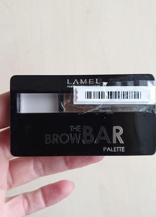 Lamel the brow bar palette палітра для брів2 фото