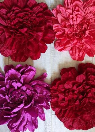 Большая брошь ручная работа д24см