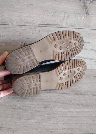 Шкіряні класичні черевики tamaris демі 41-42 р 27 см німеччина7 фото
