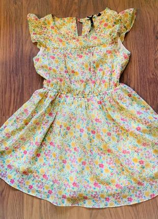 Шифоновое платье некст 5 лет