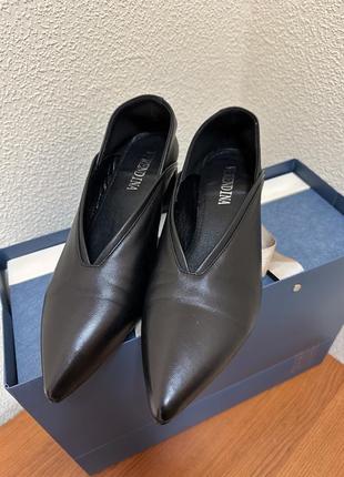 Черные туфли 38 размер