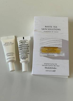 Гель для сяяння шкіри навколо очей elizabeth arden white tea skin solutions brightening eye gel міні