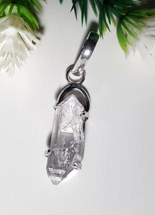 Кулон с херкимерским алмазом3 фото