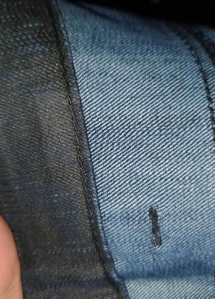 Темно-синие качественные прямые джинсы с пропиткой. новые джинсы осень-зима 28-30р5 фото