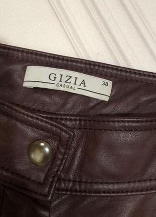 Брюки бордовые gizia 382 фото