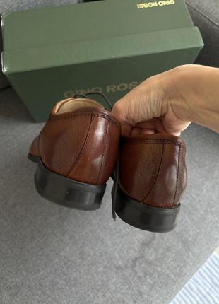 Мужские кожаные туфли gino rossi 119am16176 фото