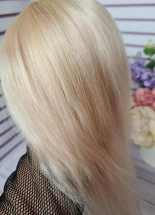 Накладка топпер макушка челка 100% натуральный волос..