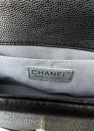 Чорна сумка в стилі chanel9 фото