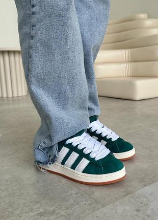 Adidas campus green6 фото