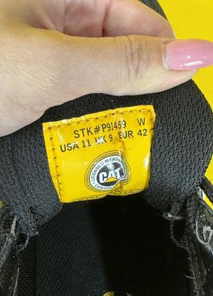 Шкіряні робочі кросівки cat footwear invader 42 розмір9 фото