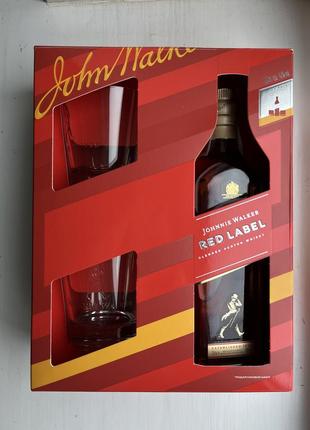 Набор -виски johnnie walker «red label»