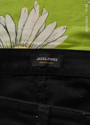 Плотные,черные,фирменные,школьные джинсы для мальчика 14-15 р.-jack&amp;jones4 фото