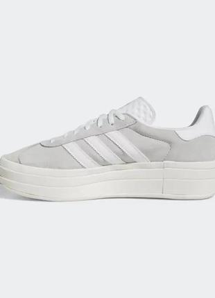 Adіdas gazelle bold baige gray4 фото