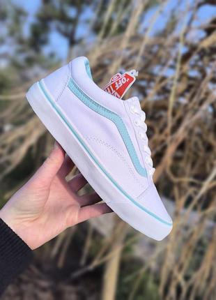 vans Floral old school белые кеды кроссовки мокасины слипоны7 фото