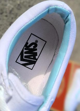 vans Floral old school белые кеды кроссовки мокасины слипоны3 фото