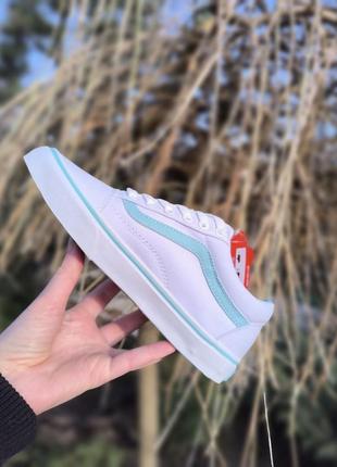 vans Floral old school белые кеды кроссовки мокасины слипоны9 фото