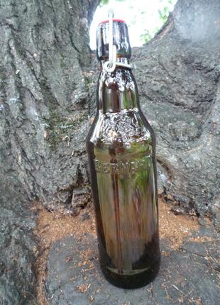 Bernard бутылка плотной бугельной пробкой крышкой замком корком 0,5 стиль bormioli rocco korken2 фото
