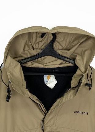 Carhartt теплый анорак на флисе3 фото