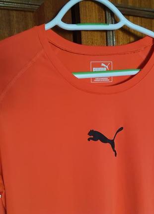 Puma оригинал! стильная яркая спортивная футболка с длинным рукавом1 фото