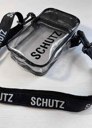 Новая прозрачная сумка через плече schutz оригинал1 фото