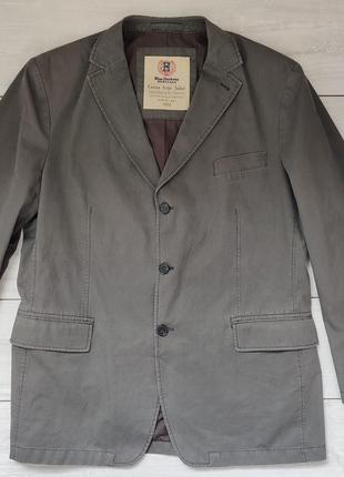 Чоловічий легкий котоновий піджак  l