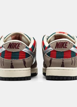 Новинка 🔥 кросівки nike sb dunk low freddy krueger5 фото