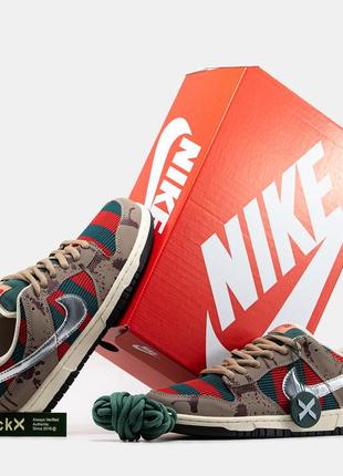 Новинка 🔥 кросівки nike sb dunk low freddy krueger8 фото