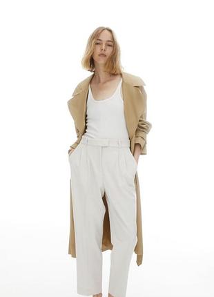 Легкие пудровые брюки h&amp;m 3