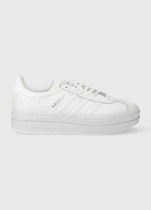 Adidas gazelle white bold4 фото