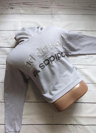Укороченное худи, толстовка, реглан от Team adidas4 фото