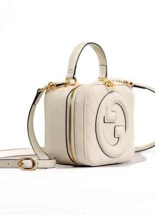 Gucci blondie leather shoulder bag3 фото