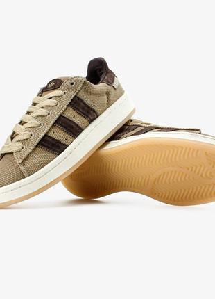 Кроссовки adidas campus 00s buy hemp dark brown' 💎2 фото