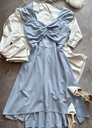 Витончена сукня міді1 фото