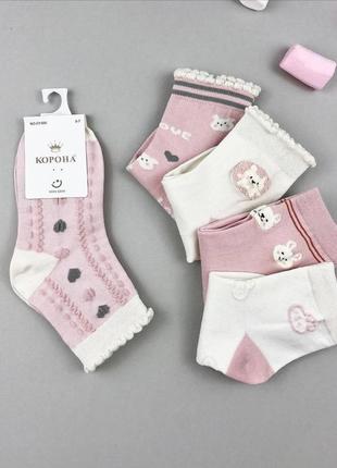 Шкарпетки для малюків для дівчаток носки 2-4 роки літні весняні2 фото